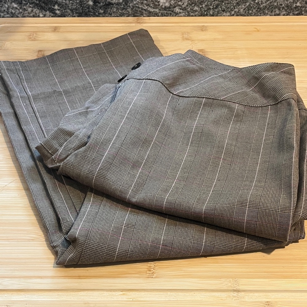Plaid Women's Trousers